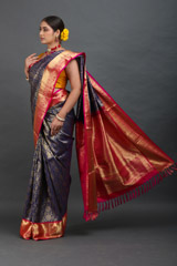 Blue Kanjeevaram Sareeuntitled (10 of 10)